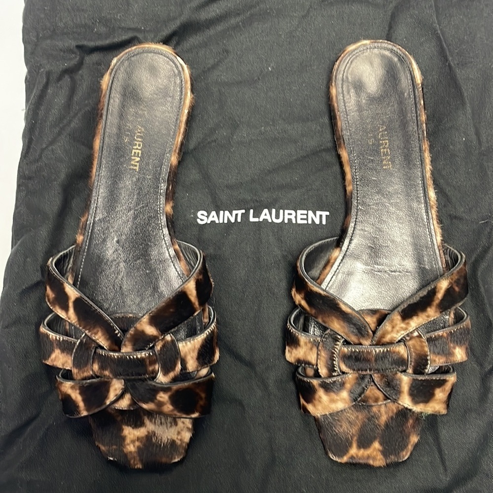 Saint Laurent Tribute sandals